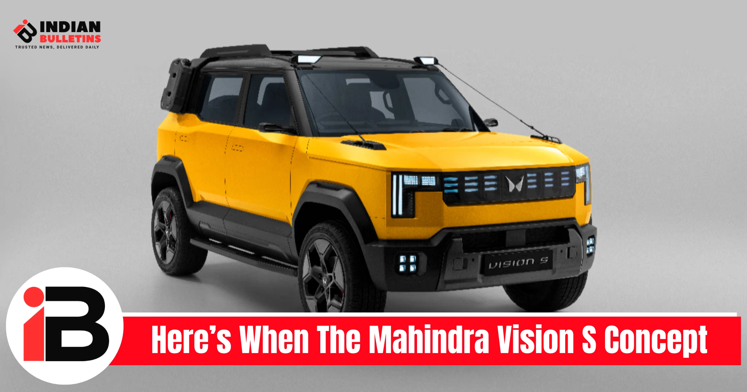 Mahindra Vision S Concept