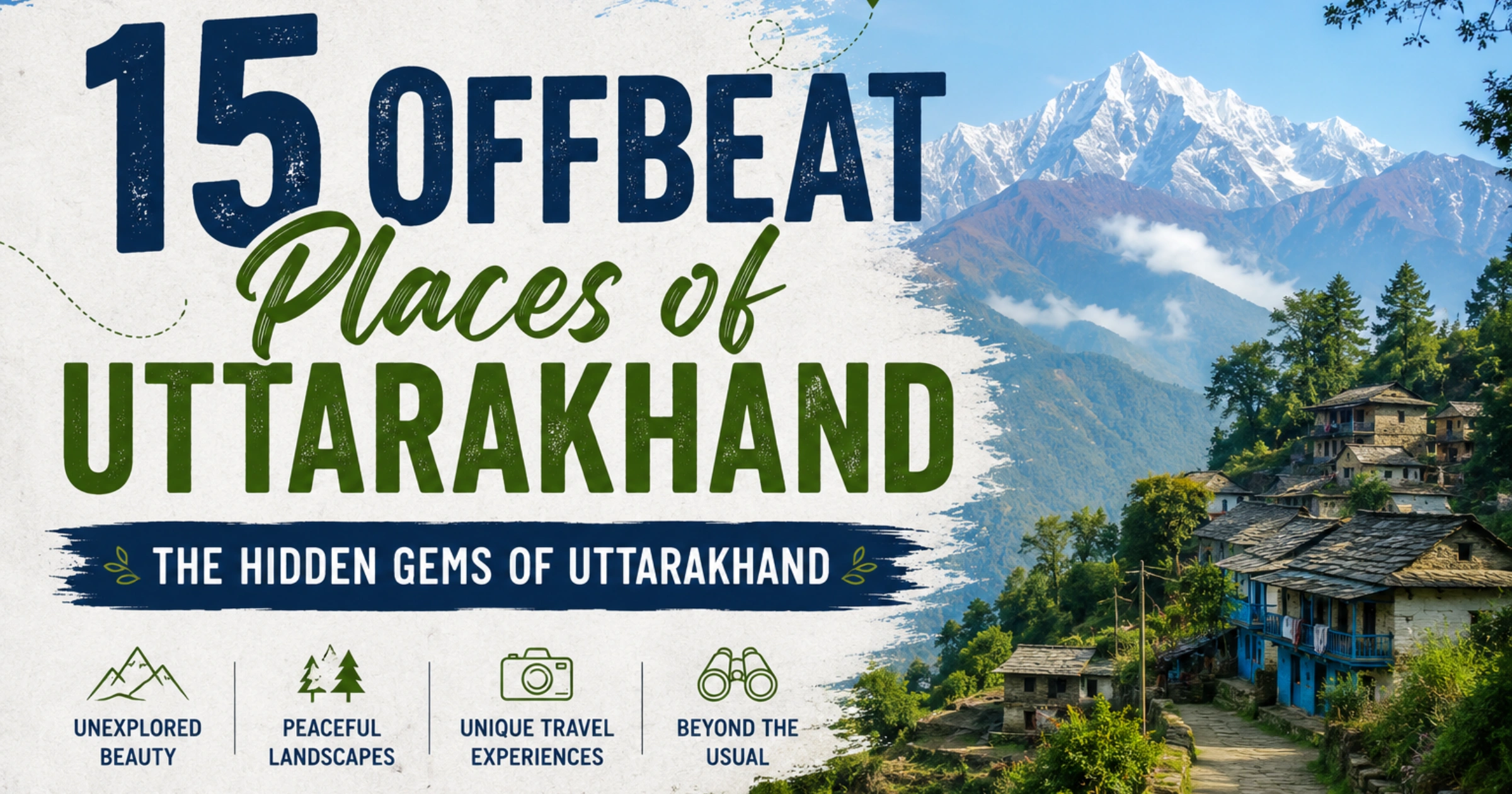 Offbeat Places of Uttarakhand